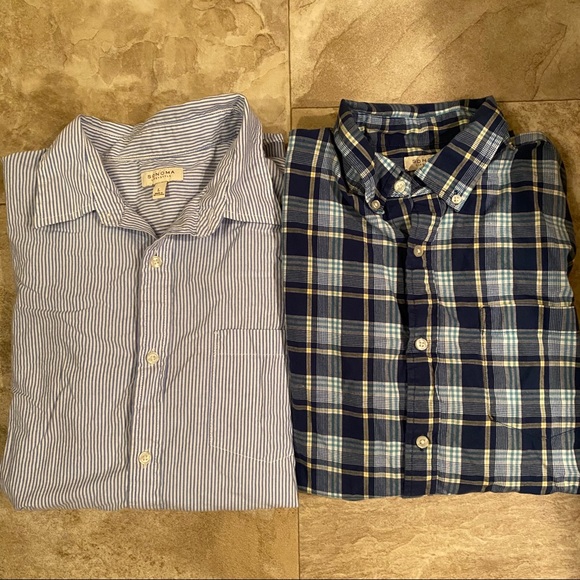 Sonoma Other - Sonoma Life + Style Long Sleeve Button Down Shirts - Set of 2